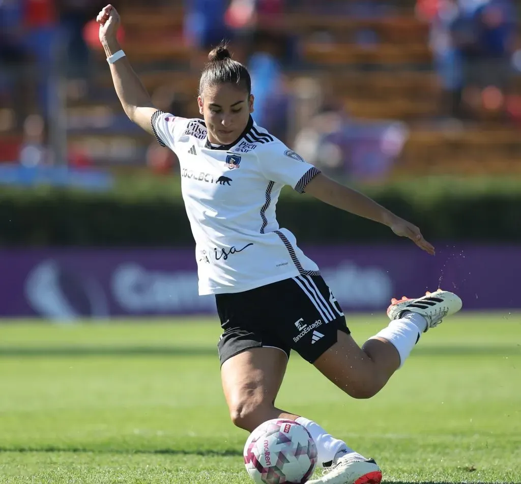 Grant se lesionó en el clásico de Colo Colo Femenino vs la U | Foto: Colo Colo Femenino