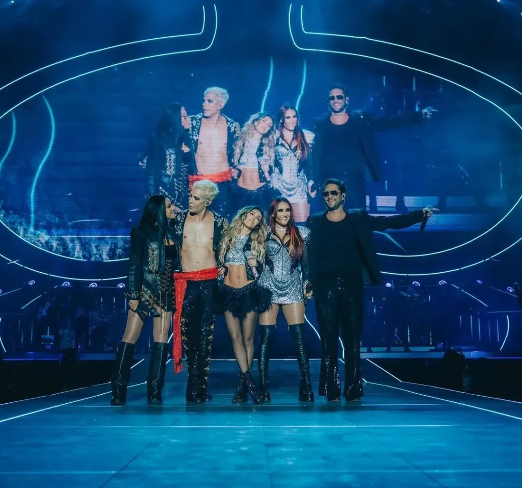 RBD em turnê. Foto: Reprodução/Instagram – Soy Rebelde Tour