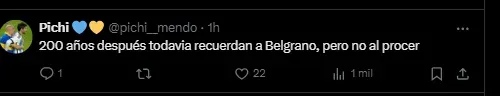 La burla de los hinchas de Boca a River.