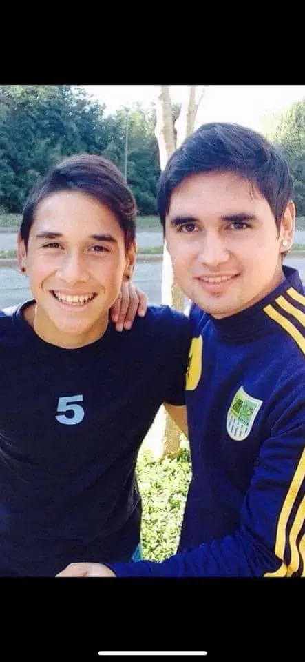 Rodrigo y Gonzalo Villagra (Foto: Facebook/ zulema.ferreira.1)