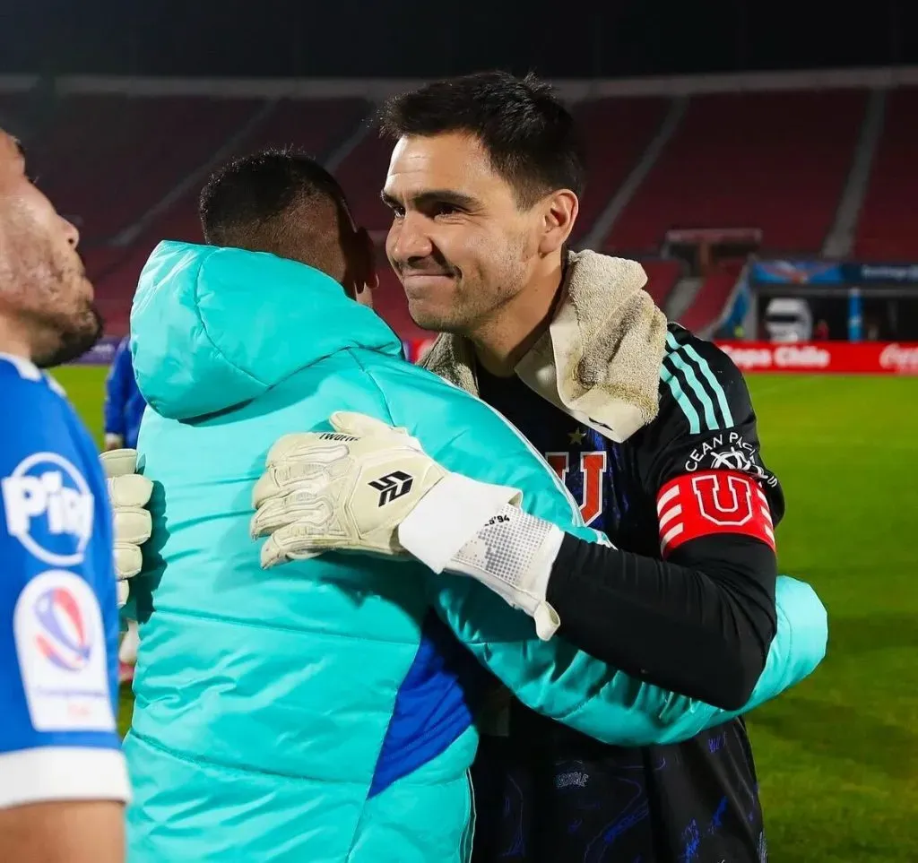 Toselli fue capitán de Universidad de Chile ante Puente Alto en la Copa Chile. Foto: U de Chile.