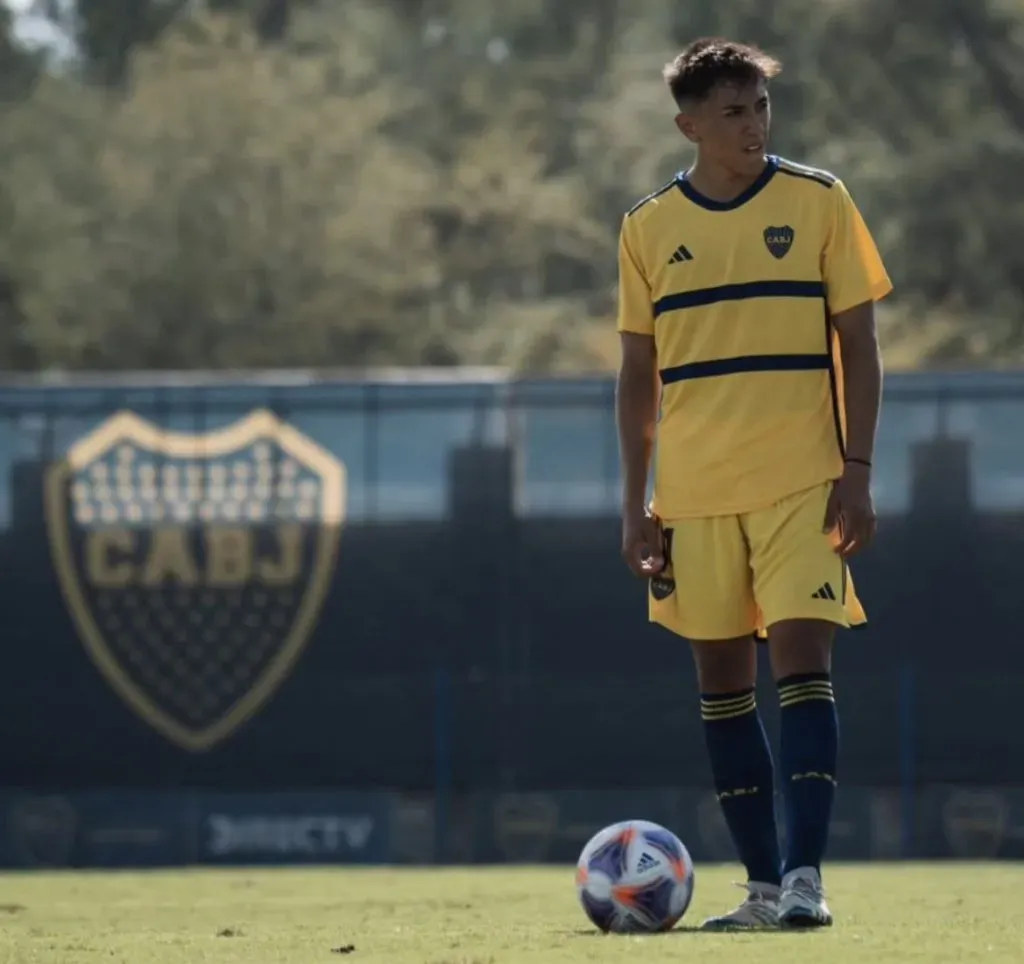 Joaquín Ruiz concentra por 1° vez en la Primera de Boca.