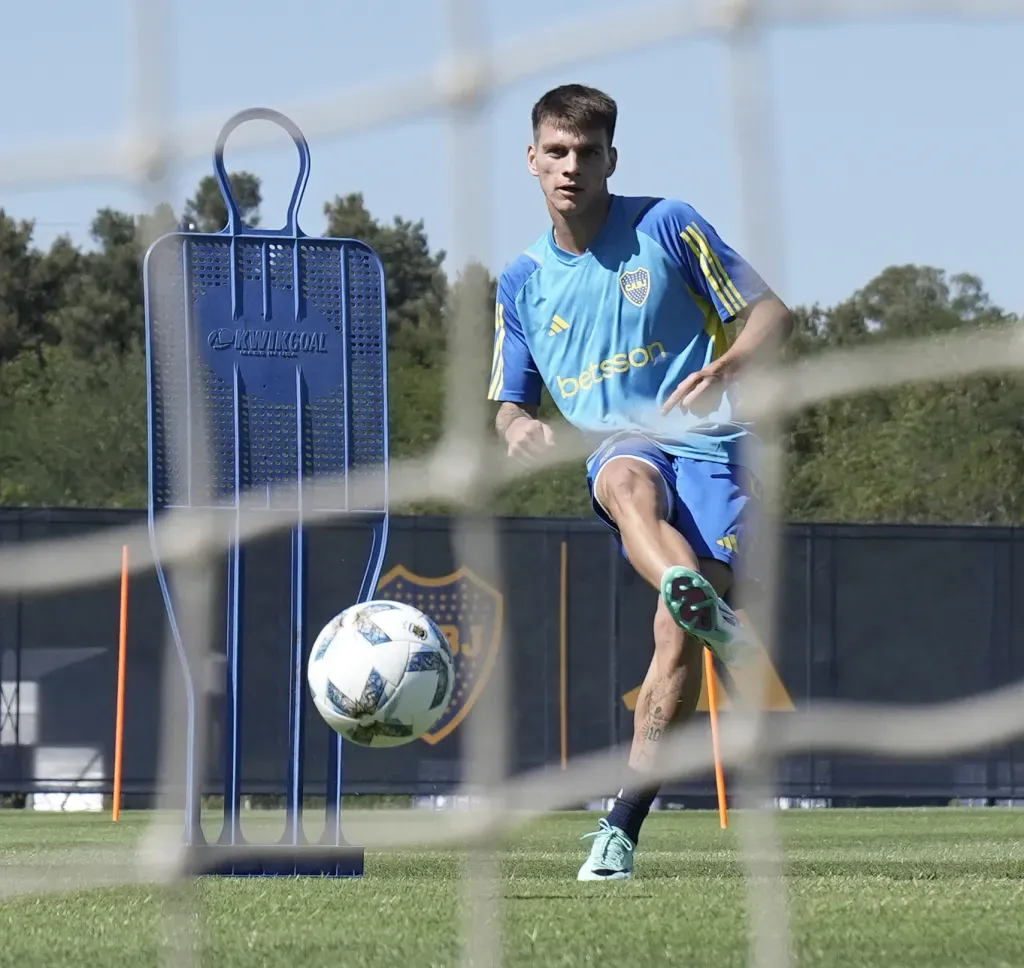 Zenón tendrá su primer partido de titular. (Foto: Boca)