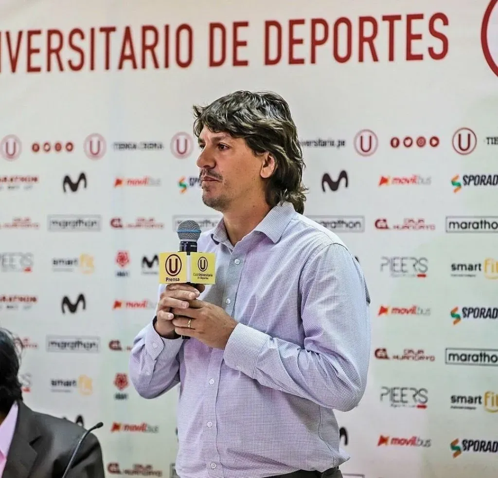 Jean Ferrari en su pasado como gerente deportivo. (Foto: Universitario de Deportes).