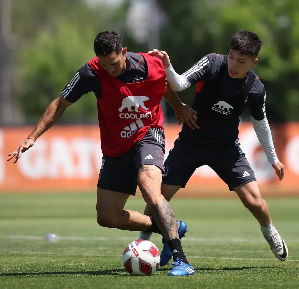 Uno de los últimos entrenamientos de Colo Colo en el 2023. (Foto: Colo Colo)