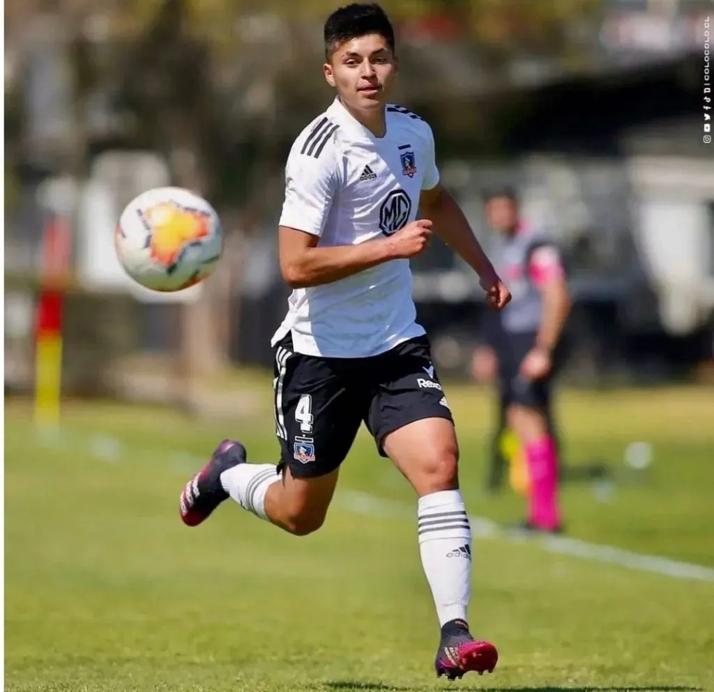 Felipe Yáñez en Colo Colo. Crédito: Colo Colo.