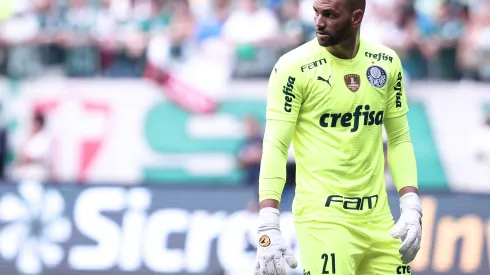 Ettore Chiereguini/AGIF - Weverton, goleiro do Palmeiras