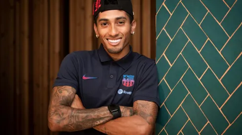 Divulgação/Barcelona - Raphinha atacante do Barcelona