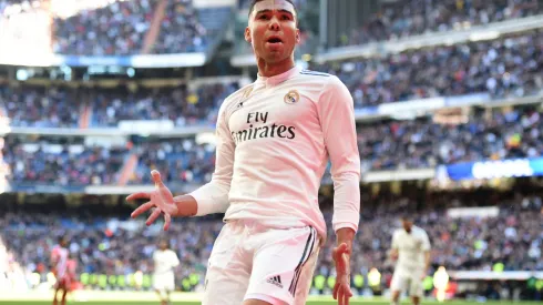 Denis Doyle/Getty Images- Casemiro, volante do Real Madrid