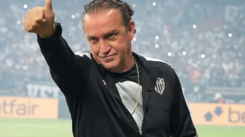 Foto: (Fernando Moreno/AGIF) - Cuca 'atacou' de jogador em treino do Atlético nesta segunda (5)