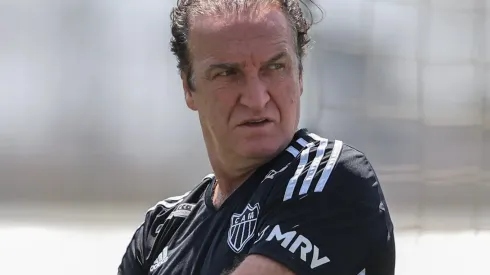 Foto: (Pedro Souza/Atlético) - Cuca acredita que o Atlético esteja passando por um "relaxamento natural" em 2022