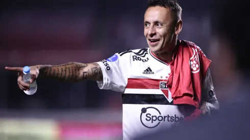 SP - Sao Paulo - 03/08/2022 - COPA SUL-AMERICANA 2022, SAO PAULO X CEARA - Rafinha jogador do Sao Paulo durante partida contra o Ceara no estadio Morumbi pelo campeonato Copa Sul-Americana 2022. Foto: Ettore Chiereguini/AGIF