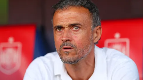 Fran Santiago/ Getty Images- Luis Enrique, técnico da Espanha