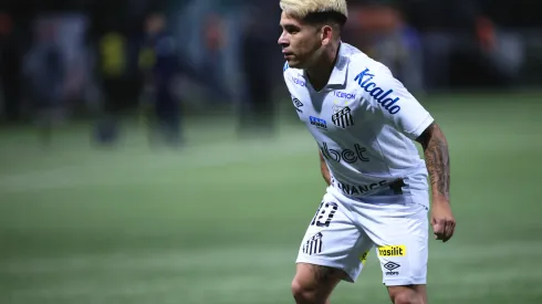 Ettore Chiereguini/AGIF- Soteldo, atacante do Santos