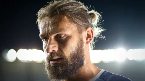 Foto: Thomás Santos/AGIF - Sóbis teria feito uma manobra após contato do Grêmio.