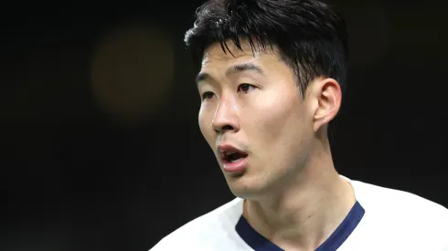 Photo by Naomi Baker/Getty Images - Son sofre lesão no rosto em jogo do Tottenham
