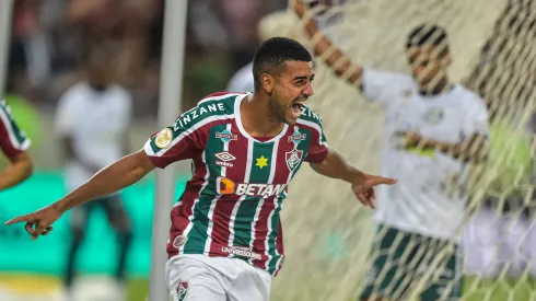 Foto: (Thiago Ribeiro/AGIF) - Alan marcou seu primeiro gol no retorno ao Fluminense nesta quarta (9)