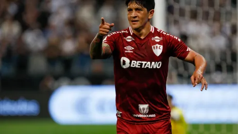 Ricardo Moreira/ Getty Images- Germán Cano, atacante do Fluminense