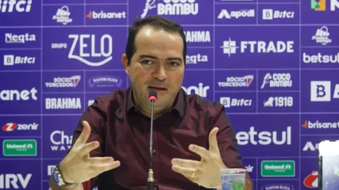 Leonardo Moreira / Fortaleza EC- Marcelo Paz, presidente do Fortaleza