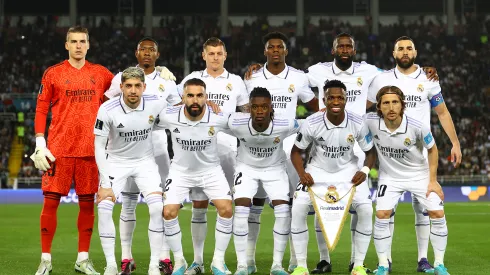 Michael Steele/Getty Images- Elenco do Real Madrid