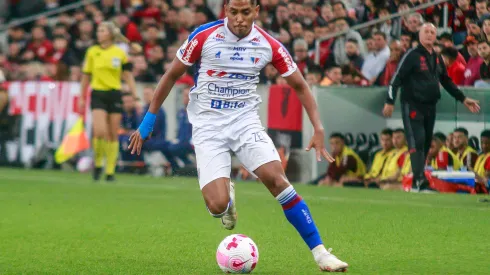 Gabriel Machado/AGIF- Pedro Rocha, atacante do Fortaleza