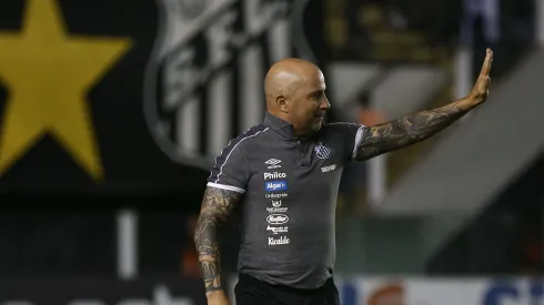 Jorge Sampaoli, ex-técnico do Santos FC (Foto: Marcello Zambrana/AGIF)
