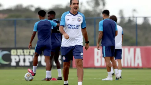 Foto: Felipe Oliveira / EC Bahia - Renato Paiva fala sobre evolução do Bahia.