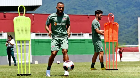 FOTO DE MAILSON SANTANA/FLUMINENSE FC – Samuel Xavier comenta momento no Flu.FOTO DE MAILSON SANTANA/FLUMINENSE FC – Samuel Xavier comenta momento no Flu.