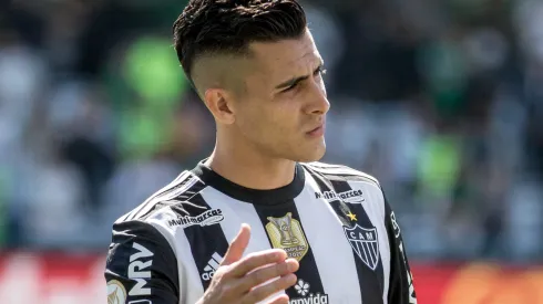 PR - Curitiba - 14/08/2022 - BRASILEIRO A 2022, CORITIBA X ATLETICO MG - Pavon jogador do Atletico-MG durante partida contra o Coritiba no estadio Couto Pereira pelo campeonato Brasileiro A 2022. Foto: Robson Mafra/AGIF