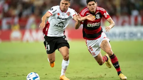 Jorge Rodrigues/AGIF- Flamengo e Ñublenseno primeiro confronto pela Libertadores 2023.