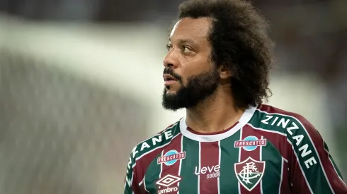RJ - RIO DE JANEIRO - 06/05/2023 - BRASILEIRO A 2023, FLUMINENSE X VASCO - Marcelo jogador do Fluminense durante partida contra o Vasco no estadio Maracana pelo campeonato BRASILEIRO A 2023. Foto: Jorge Rodrigues/AGIF