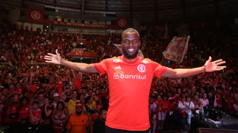 Foto: Ricardo Duarte/Internacional - Valencia foi um dos reforços que chegaram recentemente.