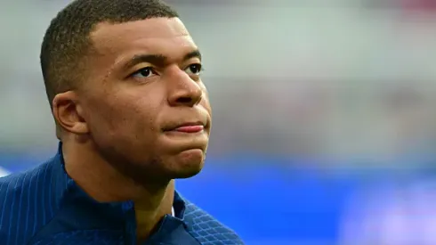 PARIS, FRANCE - JUNE 19: Kylian Mbappe of France during the UEFA EURO 2024 Qualifying Round match between France and Greece at Stade de France on June 19, 2023 in Saint-Denis, near Paris, France. (Photo by Christian Liewig - Corbis/Getty Images)