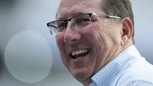 RJ - Rio de Janeiro - 15/05/2022 - BRASILEIRO A 2022, BOTAFOGO X FORTALEZA - John Textor socio majoritario do Botafogo antes da partida contra o Fortaleza no estadio Engenhao pelo campeonato Brasileiro A 2022. Foto: Jorge Rodrigues/AGIF