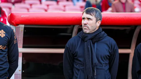 Maxi Franzoi/AGIF- Eduardo Coudet, técnico do Internacional