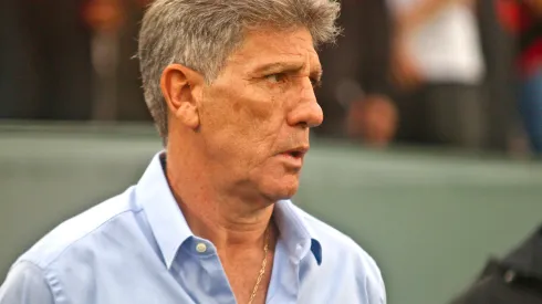 PR - CURITIBA - 27/05/2023 - BRASILEIRO A 2023, ATHLETICO-PR X GREMIO - Renato Portaluppi tecnico do Gremio durante partida contra o Athletico-PR no estadio Arena da Baixada pelo campeonato BRASILEIRO A 2023. Foto: Gabriel Machado/AGIF