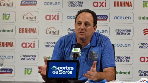 Walmir Cirne/AGIF- Rogério Ceni, técnico do Bahia