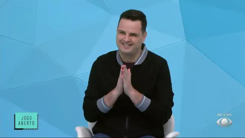 Foto: Reprodução/Band - Chico Garcia deu seu palpite para Internacional x Fluminense.