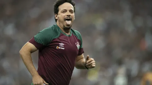 RJ - RIO DE JANEIRO - 04/11/2023 - LIBERTADORES 2023, BOCA JUNIORS X FLUMINENSE - Fernando Diniz tecnico do Fluminense comemora titulo apos a partida contra o Boca Juniors no estadio Maracana pelo campeonato Libertadores 2023. Foto: Jorge Rodrigues/AGIF