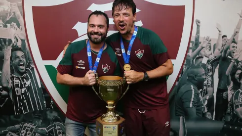Bittencourt quer renovar com Diniz no Fluminense. Marcelo Gonçalves/ FLUMINENSE FC