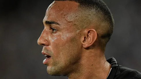 Marçal durante partida contra o LDU Foto: Thiago Ribeiro/AGIF