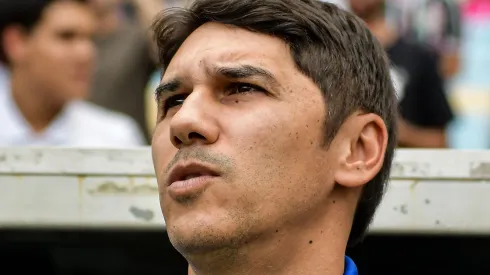 Lucio durante partida contra o Fluminense Foto: Thiago Ribeiro/AGIF