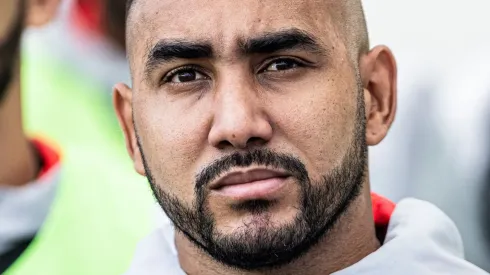 Payet durante partida contra o Santos. Foto: Abner Dourado/AGIF