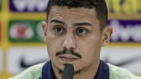 André durante coletiva de imprensa Foto: Talita Gouvêa/AGIF