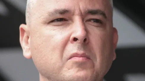 Tiago Nunes durante partida contra o Santos no estadio Arena Corinthians pelo campeonato Paulista 2020. Foto: Marcello Zambrana/AGIF