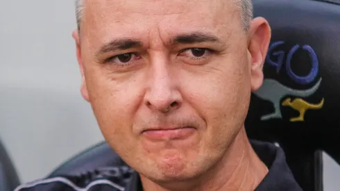 Tiago Nunes tecnico do Athletico-PR durante partida contra o Vasco no estadio Arena da Baixada pelo campeonato Brasileiro A 2019. Foto: Gabriel Machado/AGIF