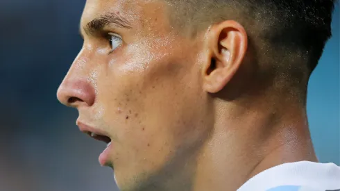 Ferreira durante partida contra o São Paulo no estádio Arena do Grêmio pelo campeonato Brasileiro A 2021. Foto: Pedro H. Tesch/AGIF