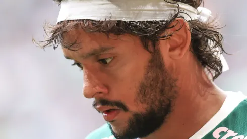 Gustavo Scarpa durante partida contra o São Paulo no estádio Arena Allianz Parque pelo campeonato Brasileiro A 2022. Foto: Marcello Zambrana/AGIF