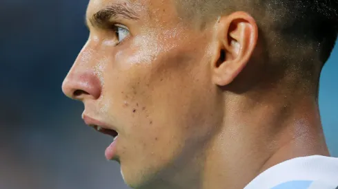 Ferreira durante partida contra o São Paulo no estádio Arena do Grêmio pelo campeonato Brasileiro A 2021. Foto: Pedro H. Tesch/AGIF