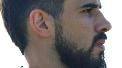 Bruno Méndez jogador do Corinthians durante treino no CT Joaquim Grava. Foto: Marcello Zambrana/AGIF